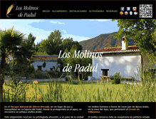 Tablet Screenshot of molinosdepadul.com